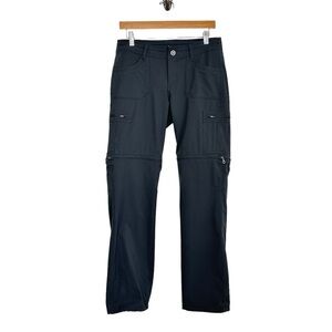 Kuhl Womens Horizon Convertible Pants Size 6 Reg Charcoal Gray Style #6297